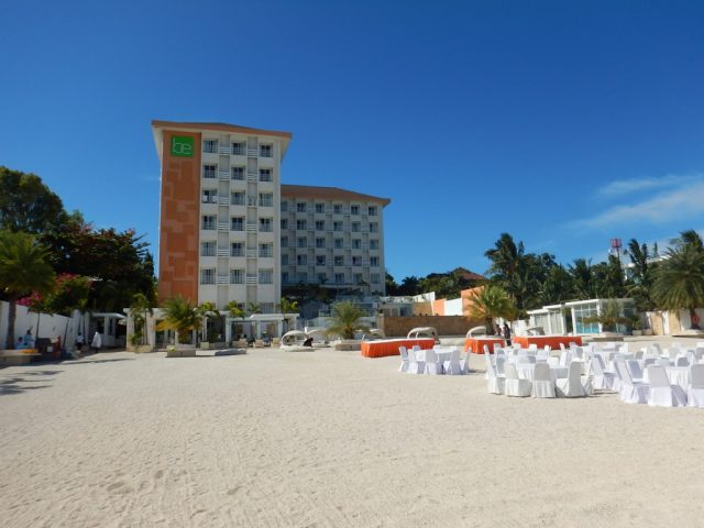 セブ BeResort ビーチからの景色