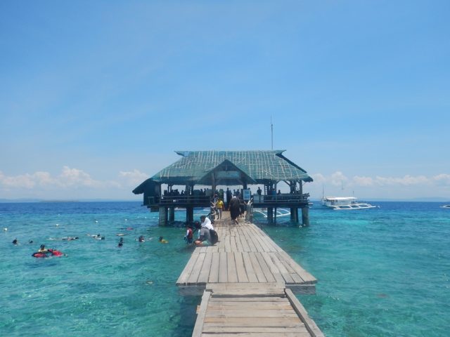 ナルスアン島　桟橋