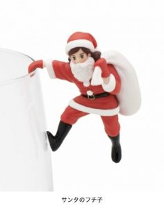 コップのフチ子 サンタのフチ子（レッド）
