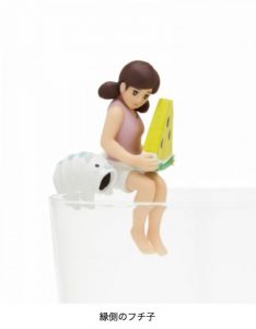 コップのフチ子 縁側のフチ子