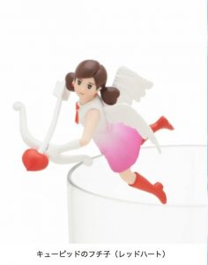 コップのフチ子 キューピッドのフチ子（レッドハート）