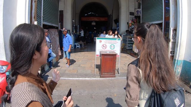 ホーチミン女子 市場