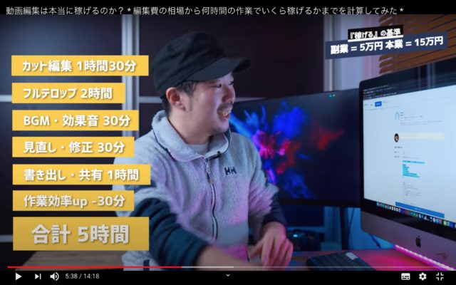 クラウドワークス テック 動画編集