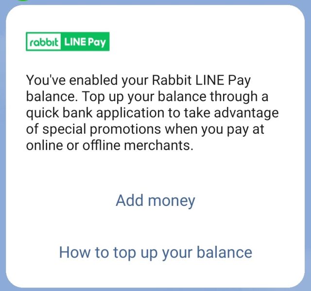 Rabbit LINE Pay