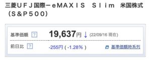 eMAXIS Slim 米国株式