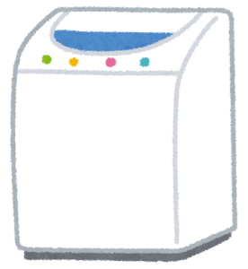 いらすとや　洗濯機