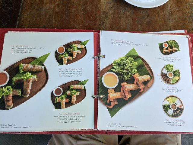 ダナン　レストラン