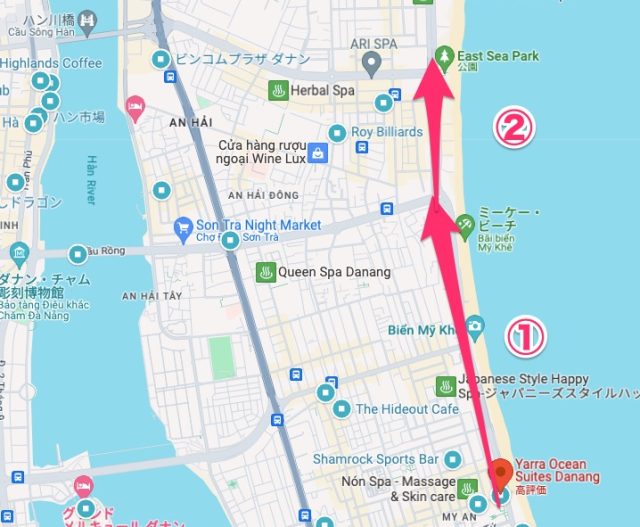 ダナン　ビーチ