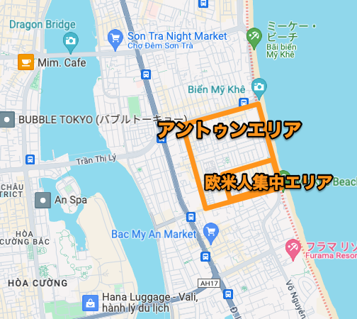ダナン 地図