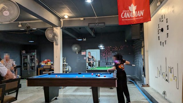 パタヤ　ビリヤード